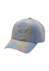 Unisex Life Before Honor Applique Twill Front Mesh Trucker - Bleach