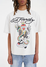 Mens New York City Tshirt - Grey