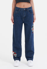 Jean décontracté True-Til-Death - Indigo