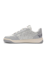 Mens Ace Low - Flames - Grey/White