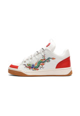 Womens Hardflip Low - Dragons - White/Red