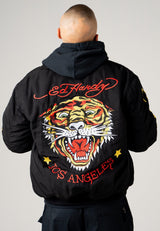 Mens La-Tiger-Roar Bomber Jacket - Black