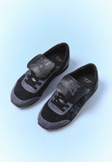 Mens Football Trainers - Crawling Dragon - Black
