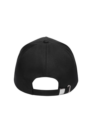 Unisex Death Rider Twill Front Mesh Trucker - Black