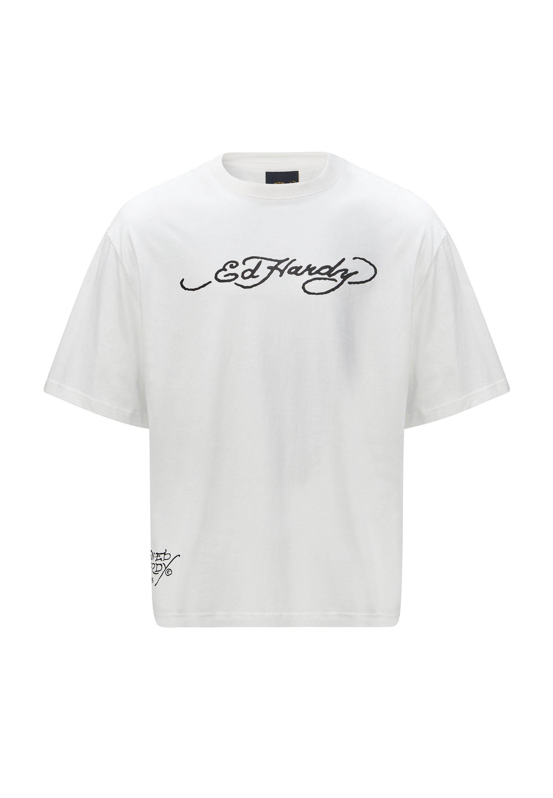 Mens Dragons-Back Tonal T-Shirt - White - S / WHITE