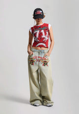 Womens Texas Rodeo Xxtra Jean - Bleach Denim
