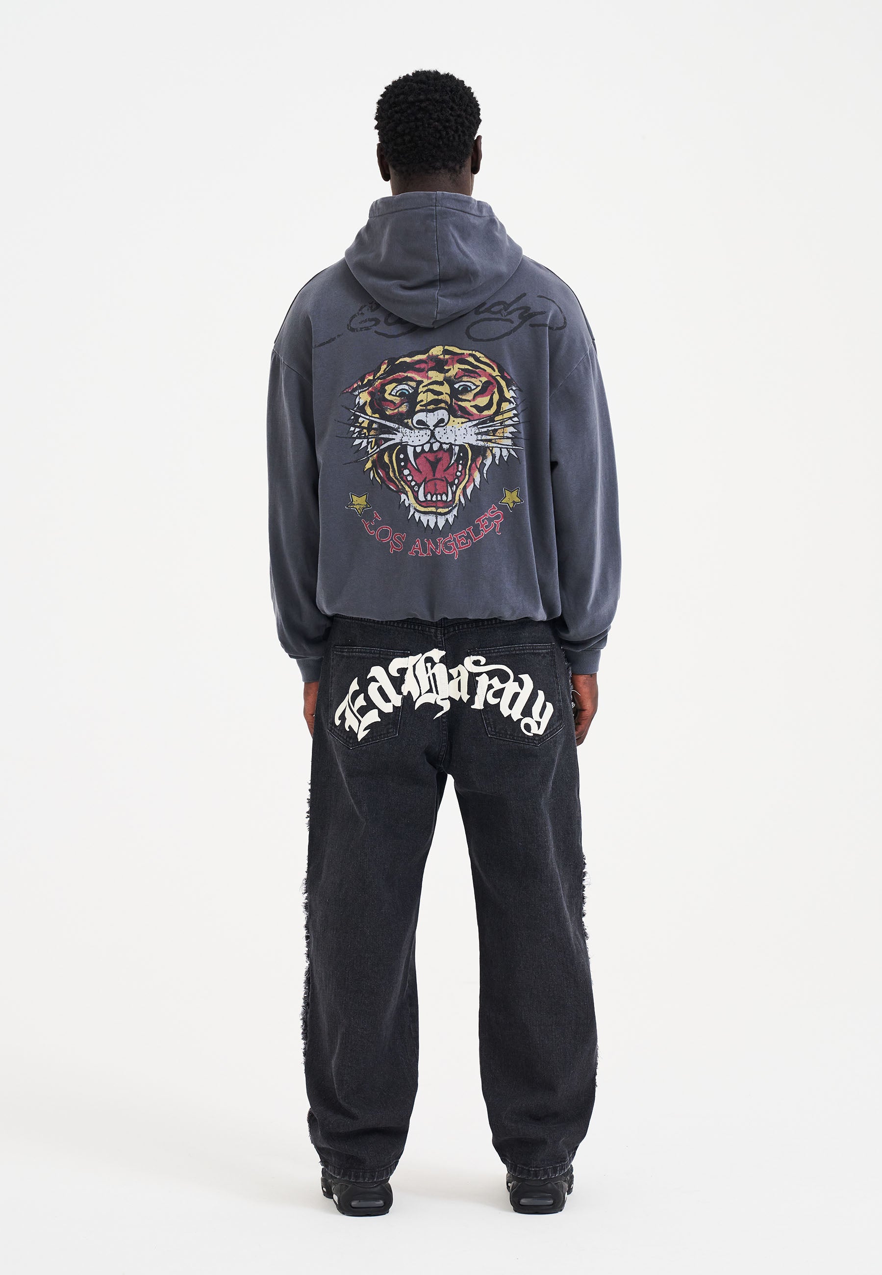 Monsta X Sudaderas Sudaderas Con Y Sin Capucha Grises Ed Hardy De