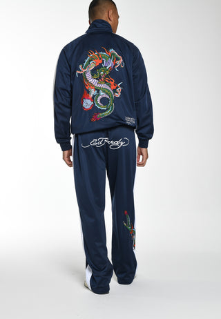 Mens Hell-Catz Tricot Tracksuit Joggers - Black – Ed Hardy Europe