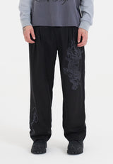 Mens Dragon Chinos - Black