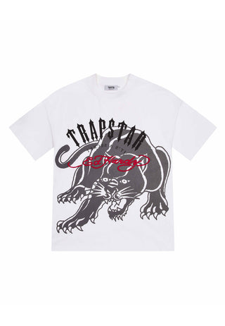 Mens Trapstar x Ed Hardy Irongate Arch T-Shirt - White