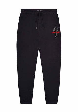 Mens Trapstar x Ed Hardy Jogger - Black