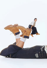 Womens Dancing Dragon Work Boot - Tan