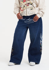 Womens Paris Xxtra Jeans - Indigo