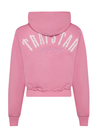 Womens Trapstar x Ed Hardy Hoodie - Pink