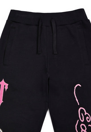 Womens Trapstar x Ed Hardy Jogger - Black/Pink