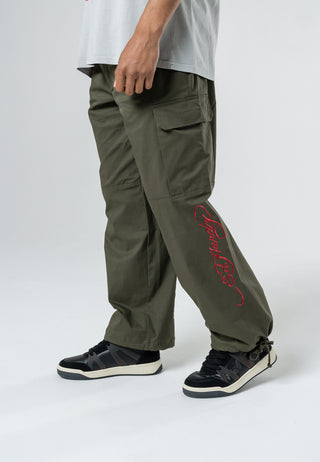 Jungle Tiger Cargo Pant-Dusty Olive