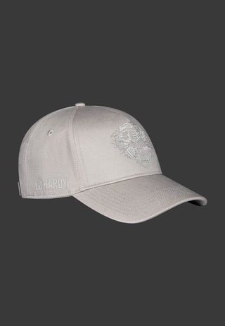 Tiger-Glow Cap - Grau/Reflektierendes Silber