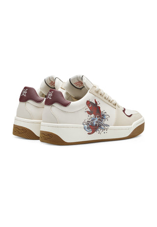 Court-Ed Low - Koi - Sand/Off White/Red