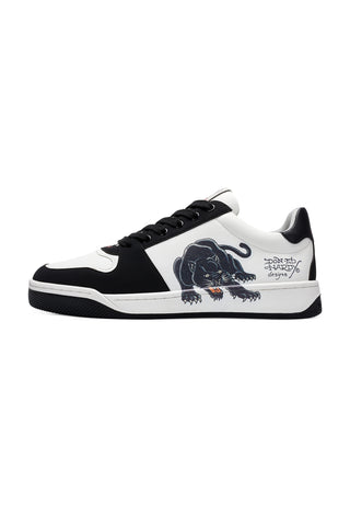 Mens Court -Ed Low - Panther - White