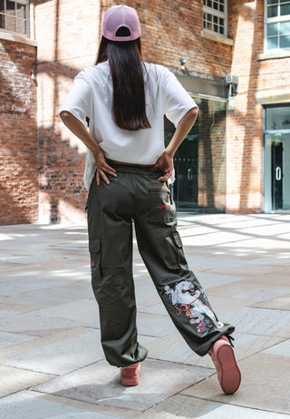 Mystic Panther Cargo Pant-Dusty Olive
