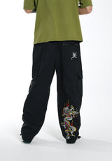 Mens Nu-Drag-Ankle Woven Combat - Black