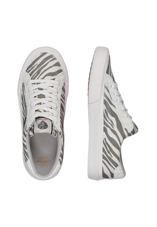 Womens Skater Low - Mix - White