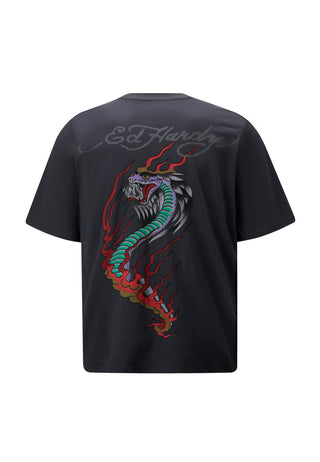 Mens Venom-Crawl-Back T-Shirt - Black